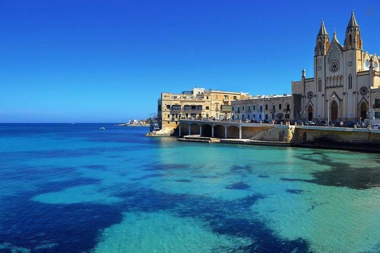 Modern 3 Bedroom Apartment In Central Sliema Exterior foto